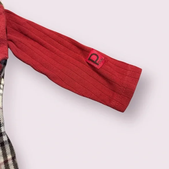 Toddler Vintage Disney Store Winnie The Pooh Plaid Dress with Socks 18-24 Months - Picture 7 of 12